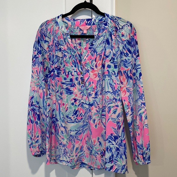 Lilly Pulitzer Tops - Lilly Pulitzer Elsa Top